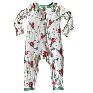 Free Birdees‎ Bamboo Mermaid Zipper Sleeper Romper - Size 3-6 Months